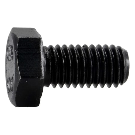 Class 10.9, M8-1.25 Hex Head Cap Screw, Plain Steel, 16 Mm L, 15 PK